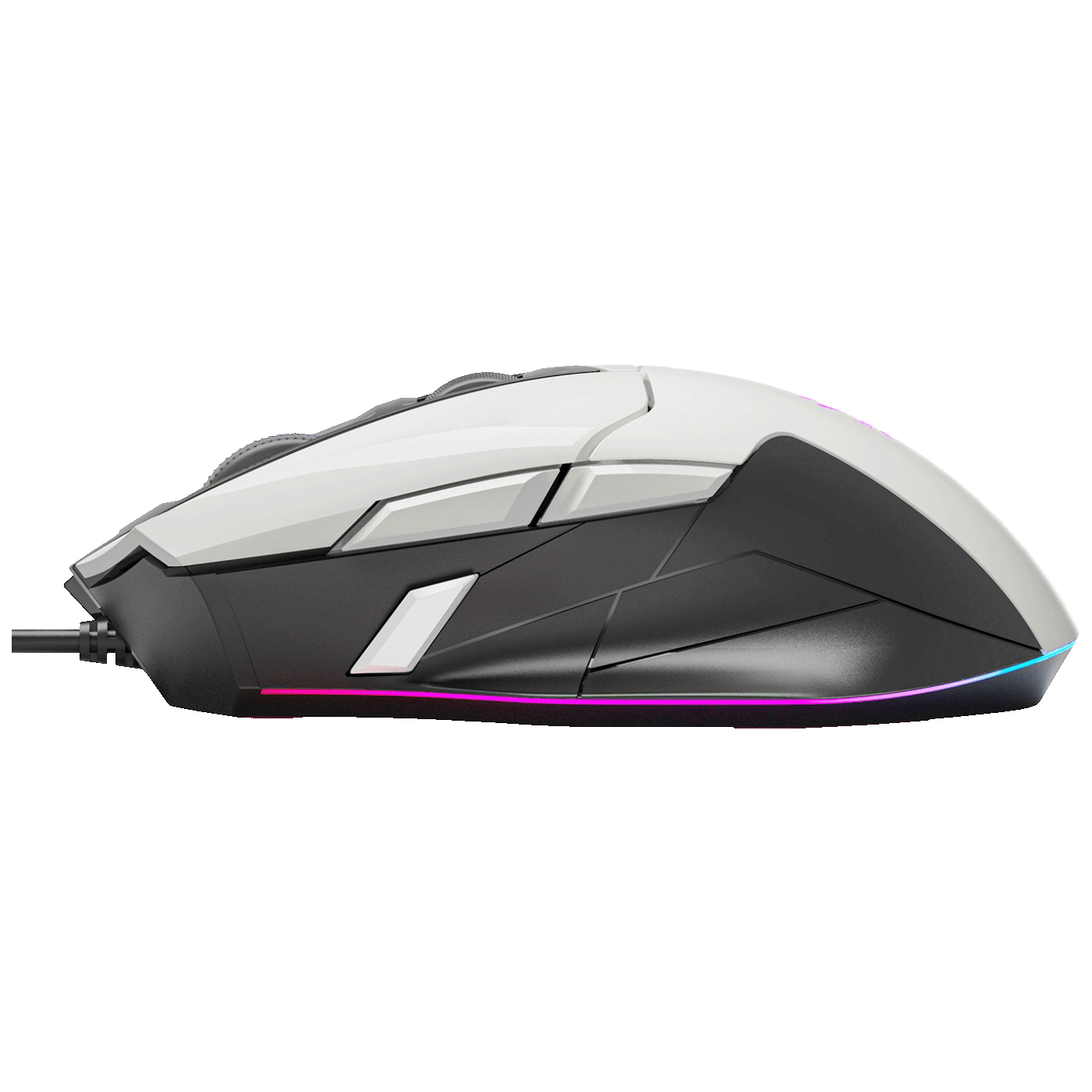 Bloody Miš optički, gaming, 10.000 dpi, RGB, USB - A4-W70 MAX PANDA WHITE