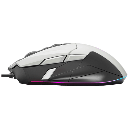 Bloody Miš optički, gaming, 10.000 dpi, RGB, USB - A4-W70 MAX PANDA WHITE