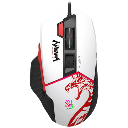 Bloody Miš optički, gaming, 20.000 CPI, RGB, USB - A4-W95 ULTRA NARAKA