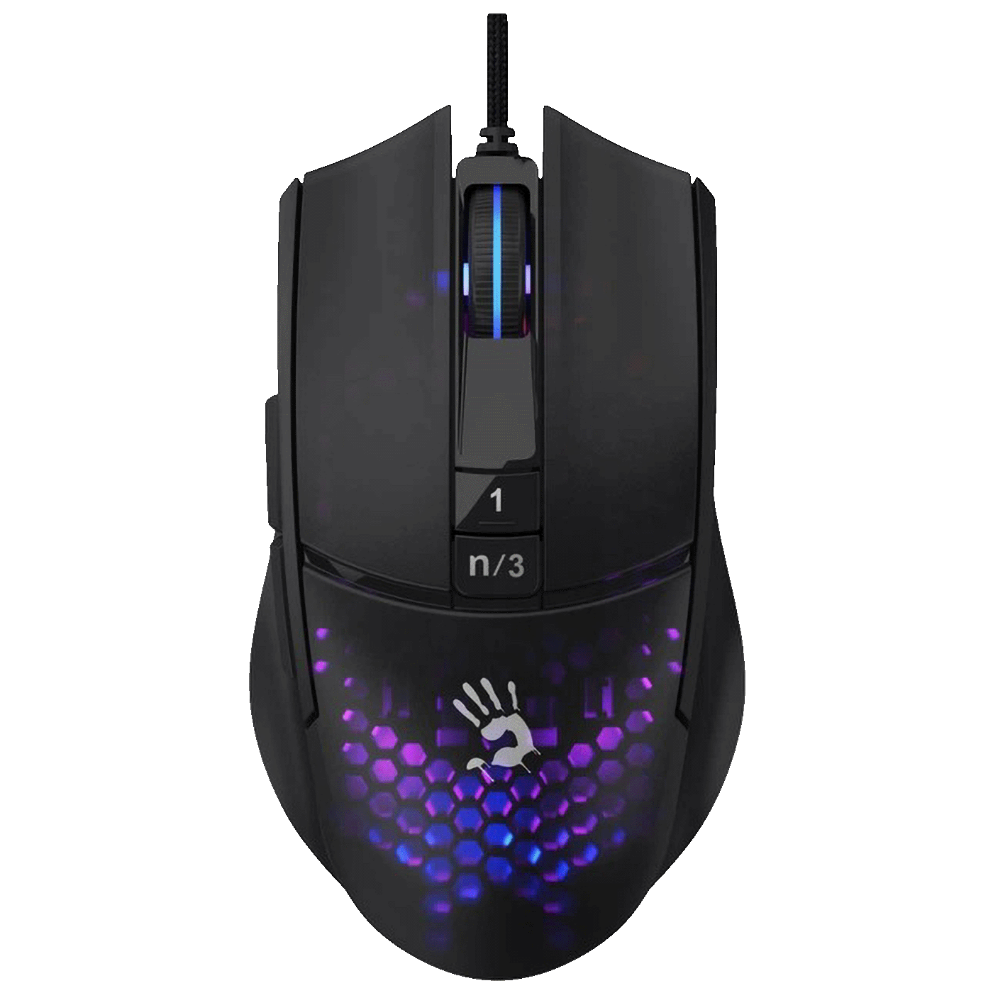 Bloody Miš optički, gaming, 2000 dpi, RGB, USB - A4-L65 MAX