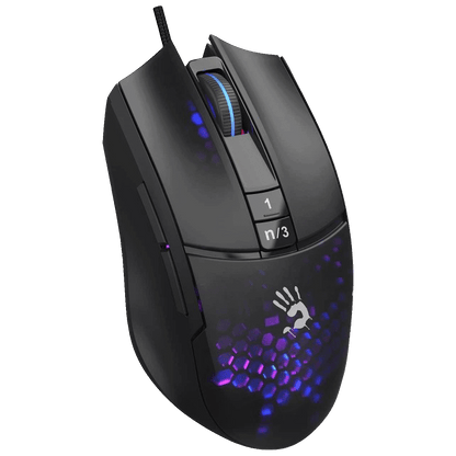 Bloody Miš optički, gaming, 2000 dpi, RGB, USB - A4-L65 MAX
