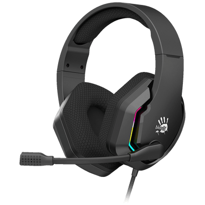 Bloody Slušalice sa mikrofonom, gaming, RGB, 3.5 mm - A4-G260P BLACK