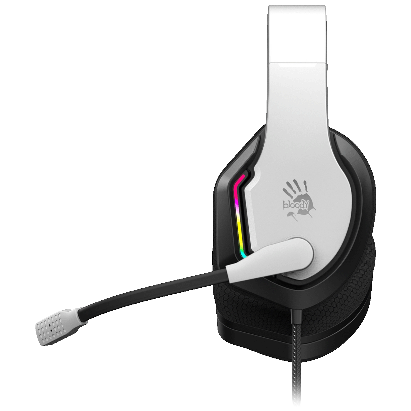 Bloody Slušalice sa mikrofonom, gaming, RGB, 3.5 mm - A4-G260P WHITE