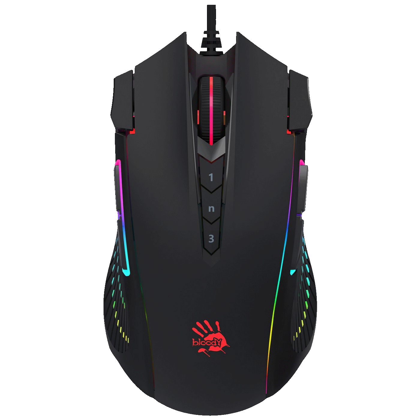 Bloody Miš optički, gaming, 8.000 dpi, RGB, USB - A4-J90S