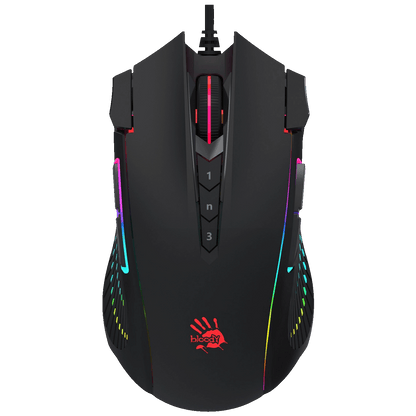 Bloody Miš optički, gaming, 8.000 dpi, RGB, USB - A4-J90S