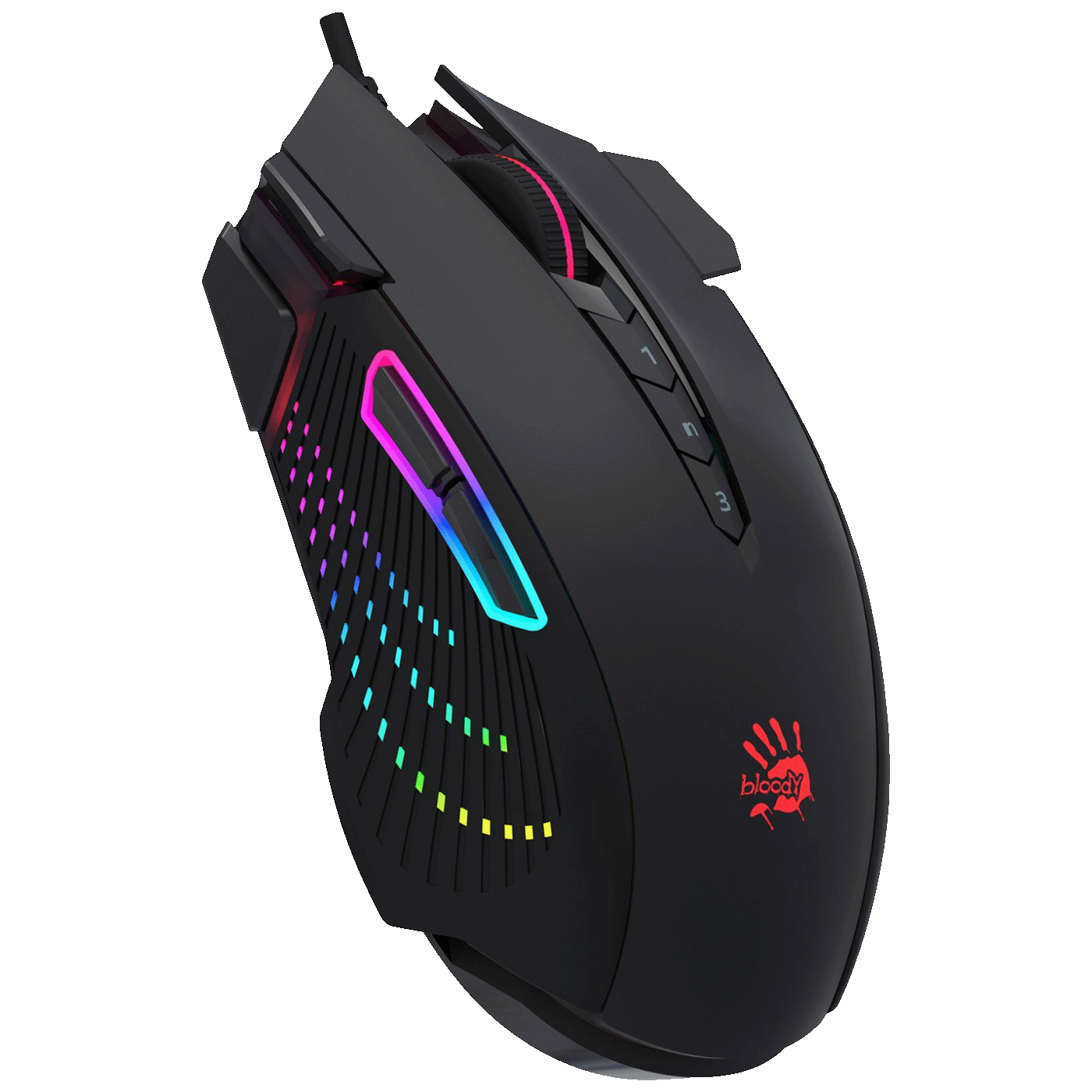 Bloody Miš optički, gaming, 8.000 dpi, RGB, USB - A4-J90S