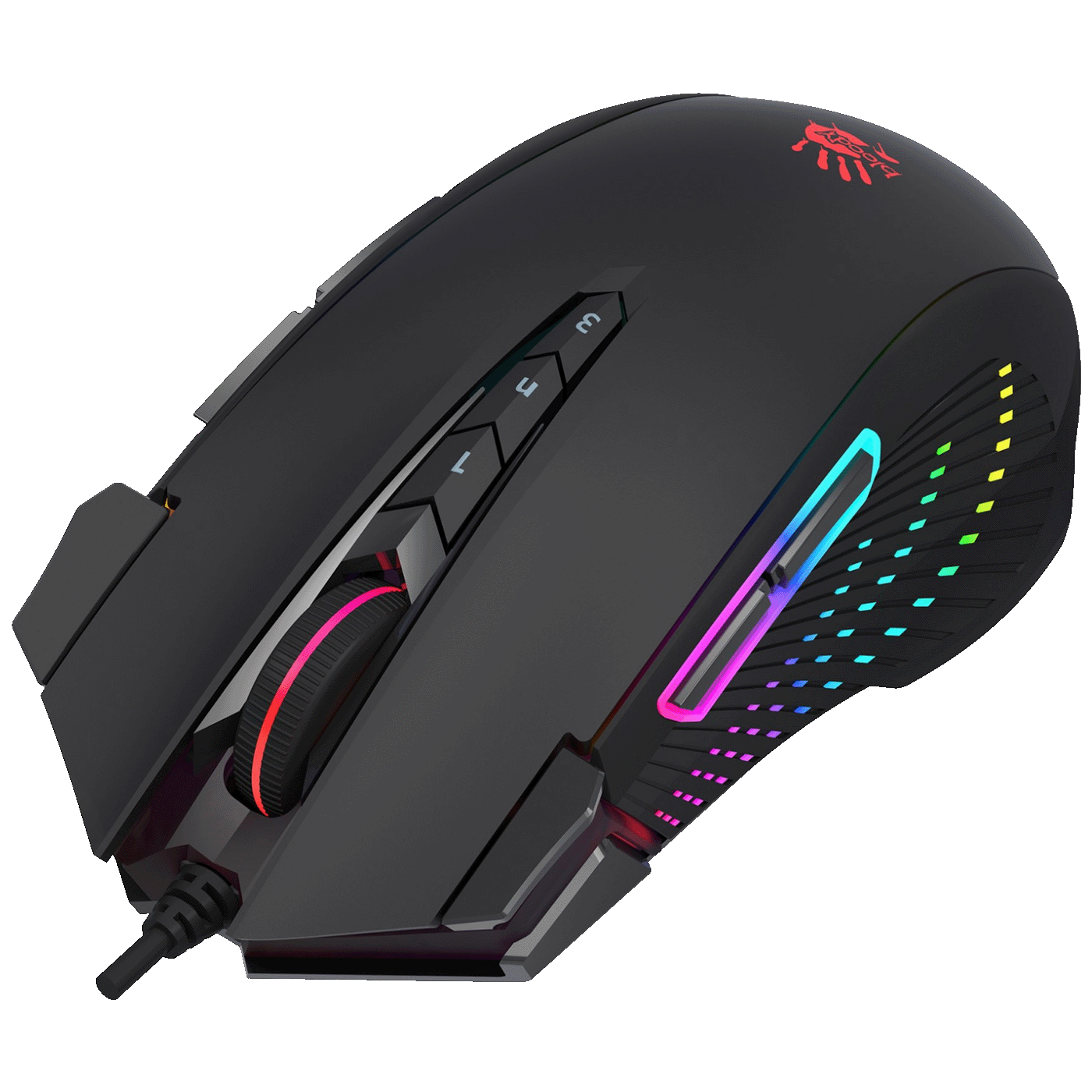 Bloody Miš optički, gaming, 8.000 dpi, RGB, USB - A4-J90S