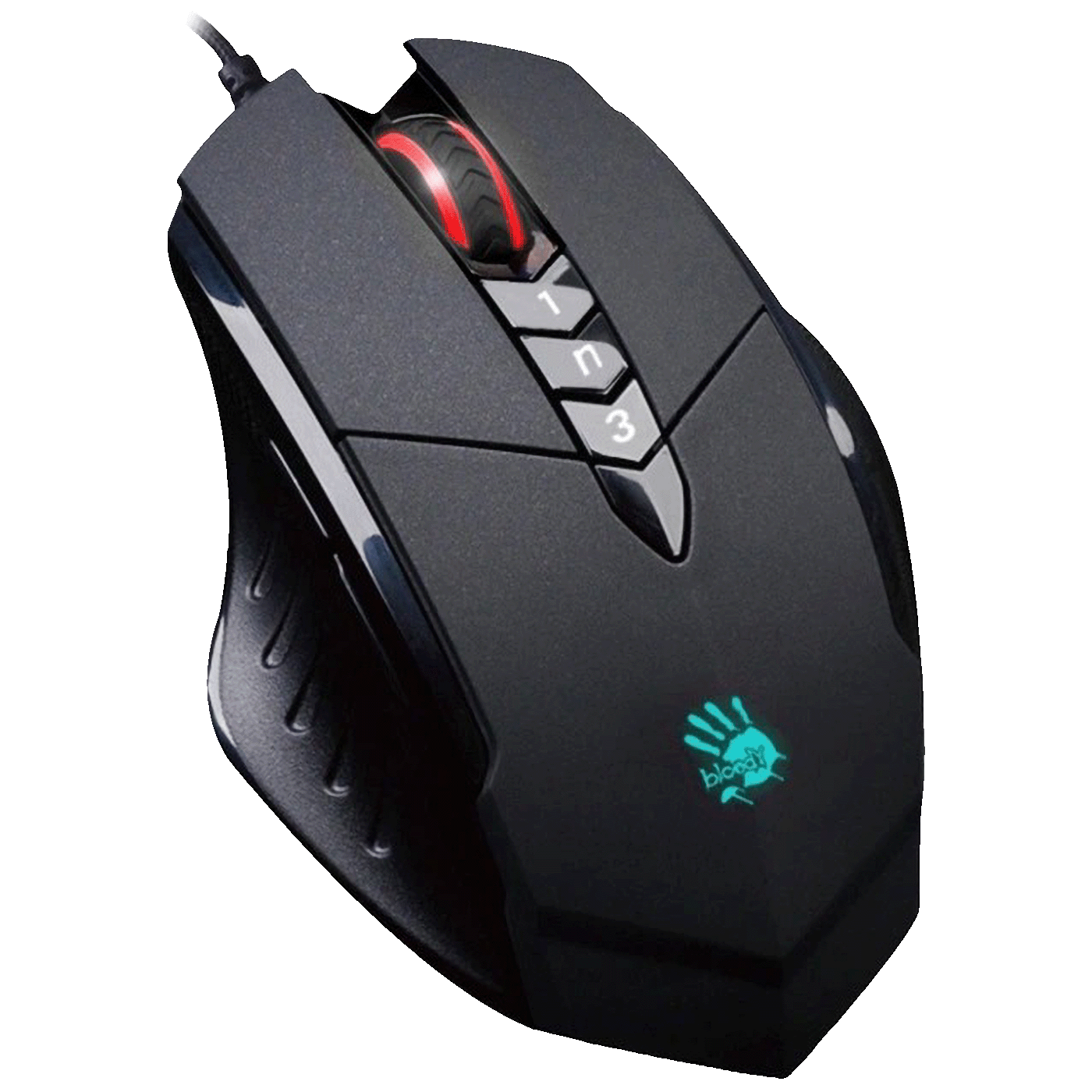 Bloody Miš optički, gaming, 3200, USB - A4-V7M Multi-Core Gun3