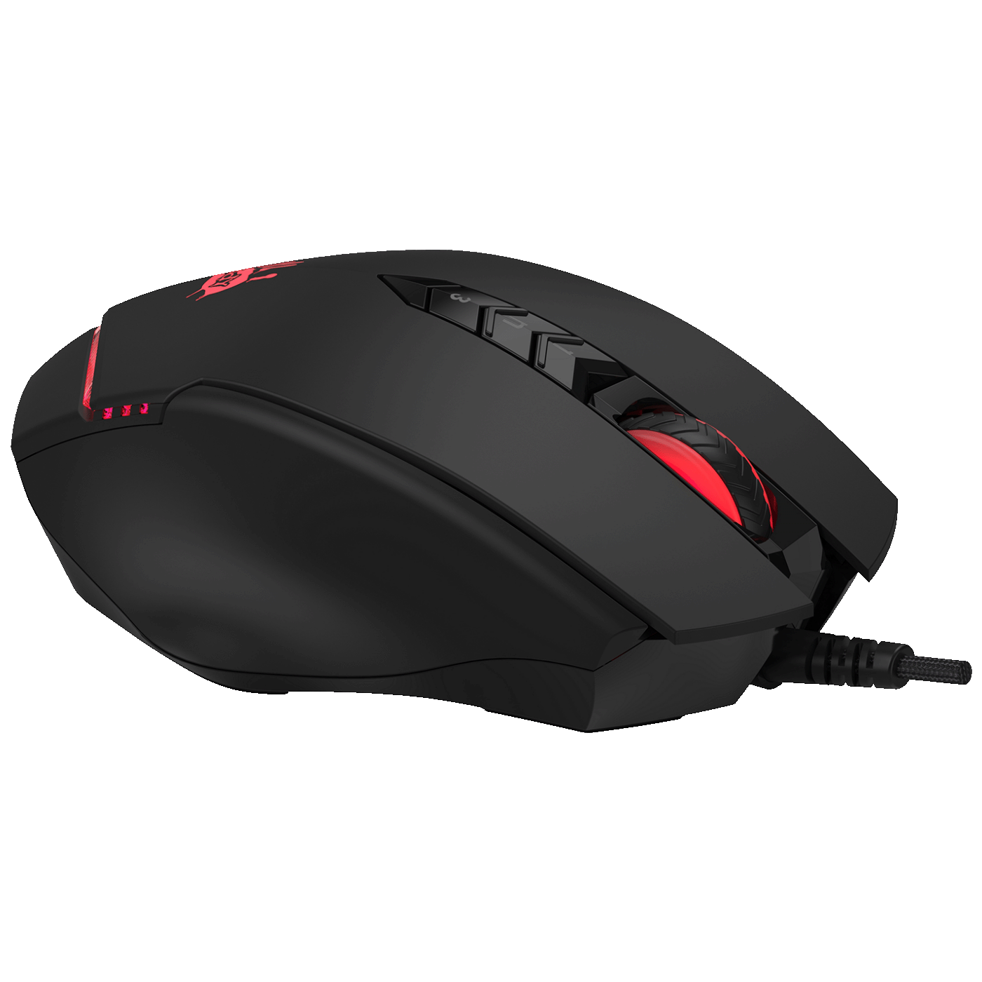 Bloody Miš optički, gaming, 3200 dpi, USB - A4-V8M Multi-Core Gun3