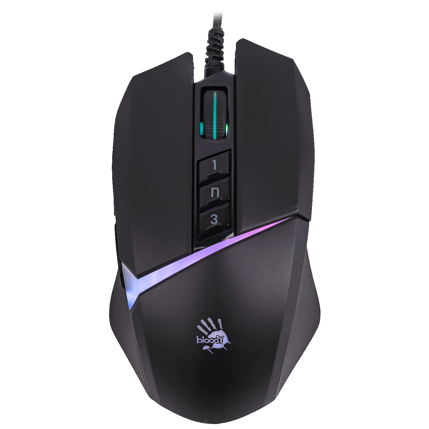 Bloody Miš optički, gaming, 10.000 dpi, RGB, USB - A4-W60 Max