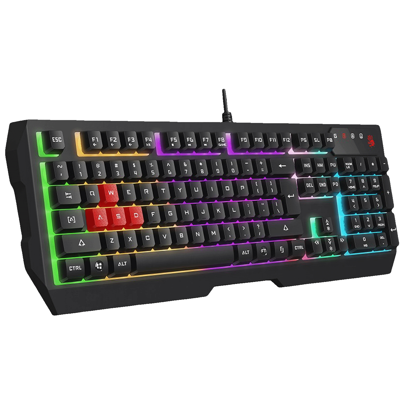 Bloody Tastatura sa Neon LED osvjetljenjem, gaming, USB - A4-B135N