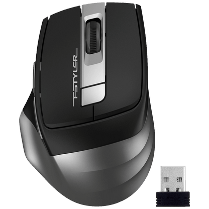 A4Tech Bežični miš, 2000 dpi, USB nano prijemnik - A4-FG35 GREY Fstyler