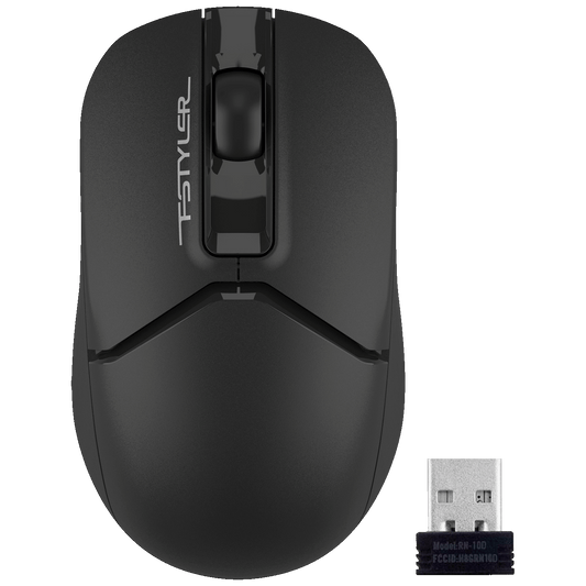 A4Tech Bežični miš, 1200 dpi, USB nano prijemnik - A4-FG12 BLACK Fstyler