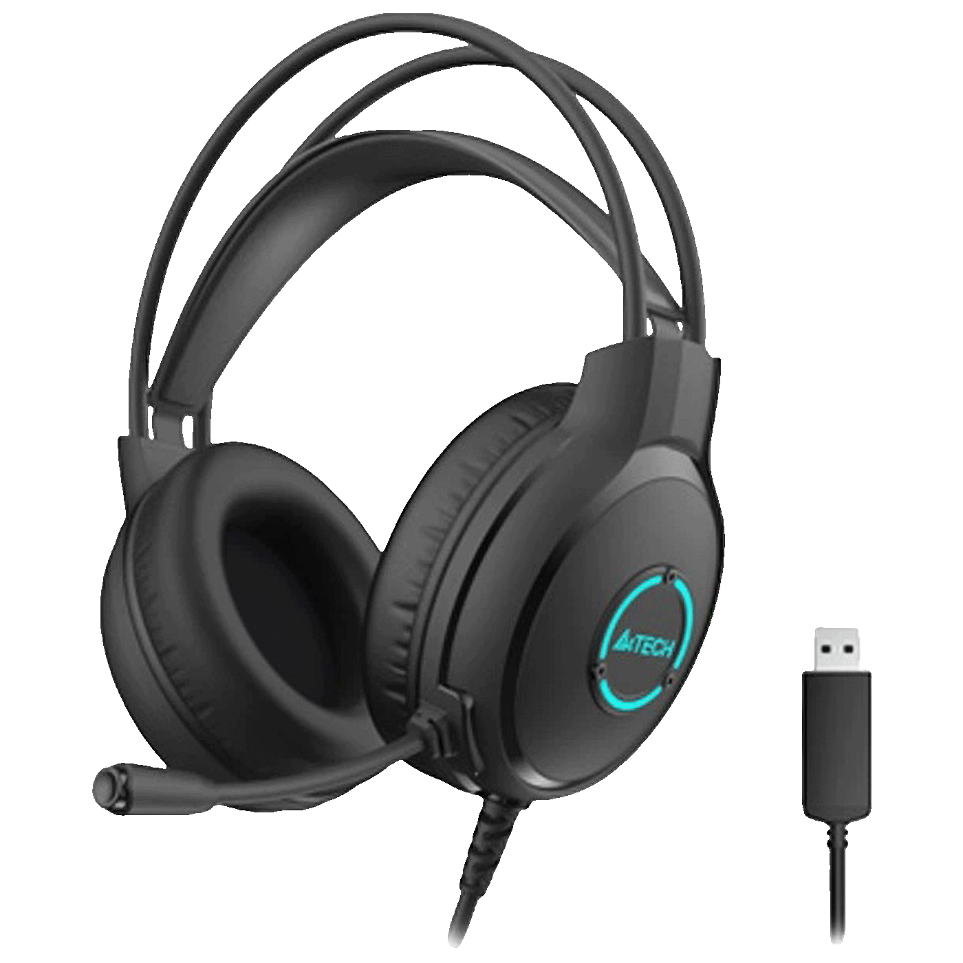 A4Tech Slušalice sa mikrofonom, gaming, USB - A4-FH300U