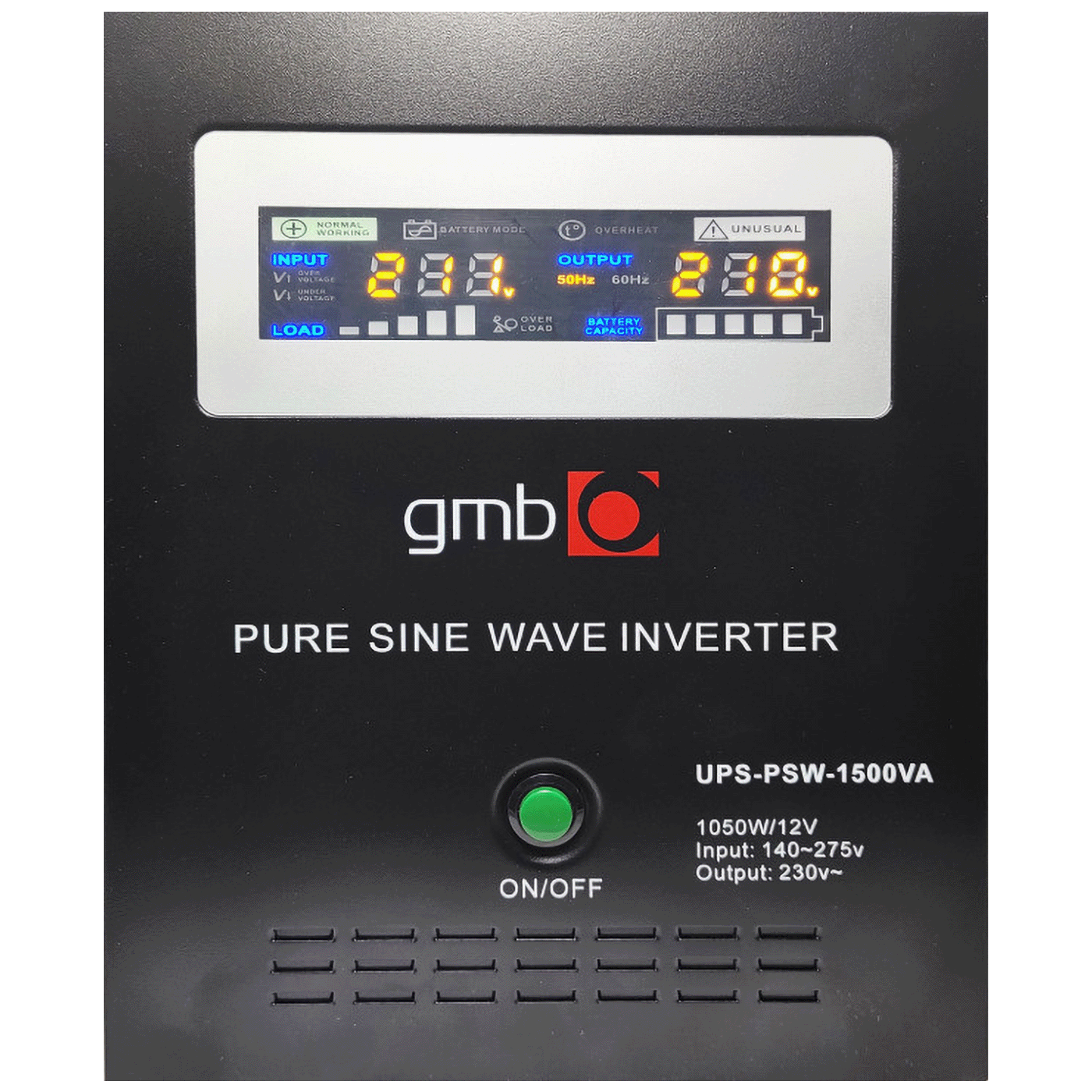 Gembird UPS/ Izvor neprekidnog napajanja, 1500VA, 1050W - UPS-PSW-1500VA GMB LONG
