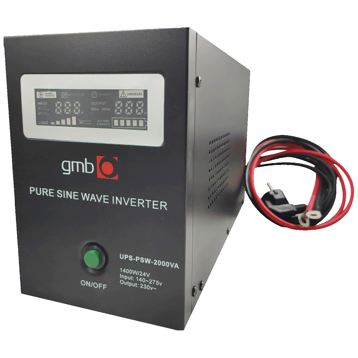 Gembird UPS/ Izvor neprekidnog napajanja, 2000VA, 1400W - UPS-PSW-2000VA GMB LONG