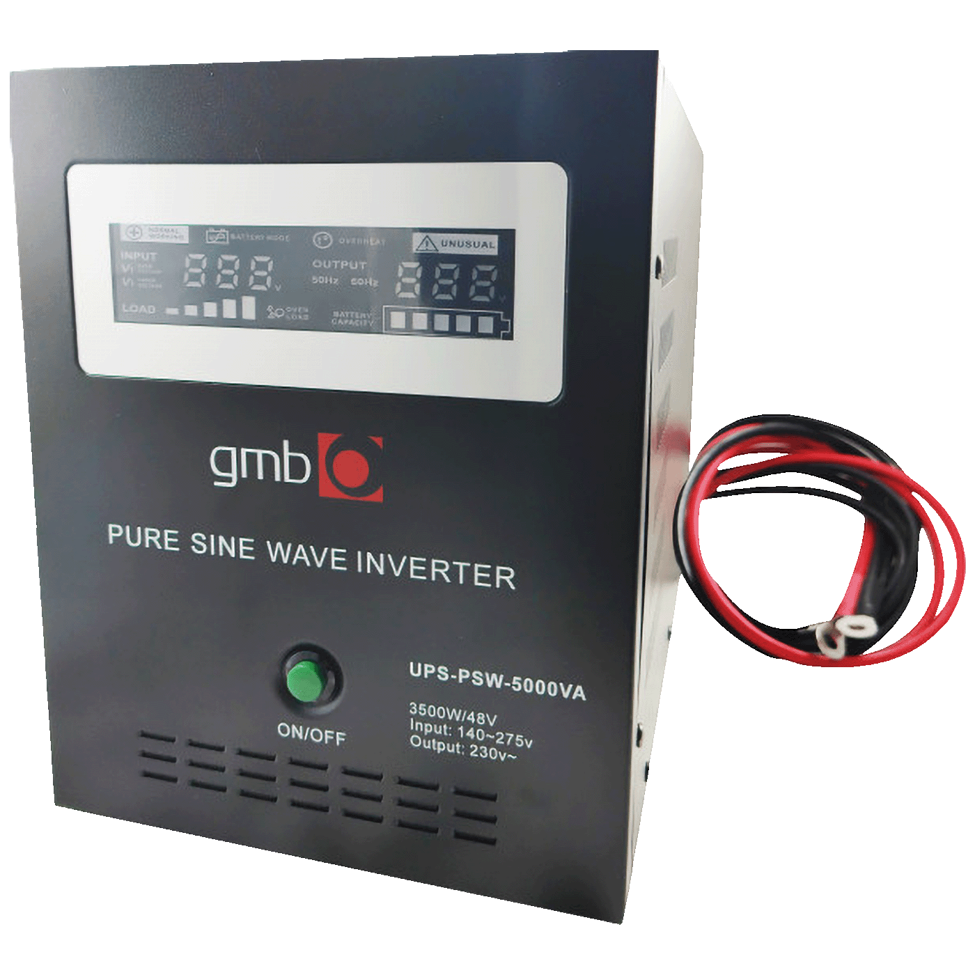Gembird UPS/ Izvor neprekidnog napajanja, 5000VA, 3500 W - UPS-PSW-5000VA GMB LONG