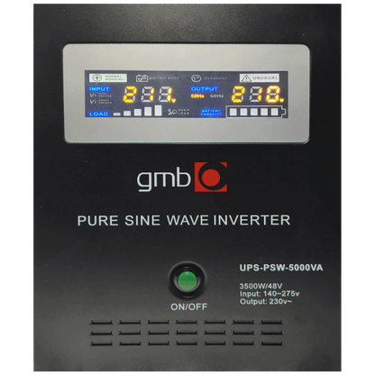 Gembird UPS/ Izvor neprekidnog napajanja, 5000VA, 3500 W - UPS-PSW-5000VA GMB LONG
