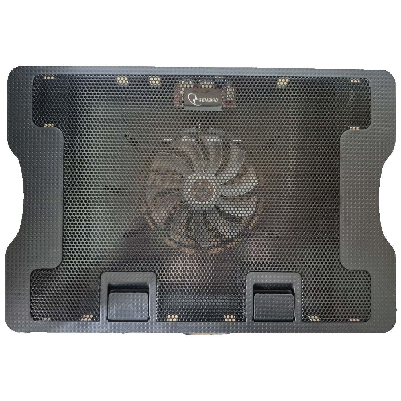 Gembird Hladnjak za laptop 15 - 17", 140 mm, 2 x USB, Ergo Stand - N2000FS