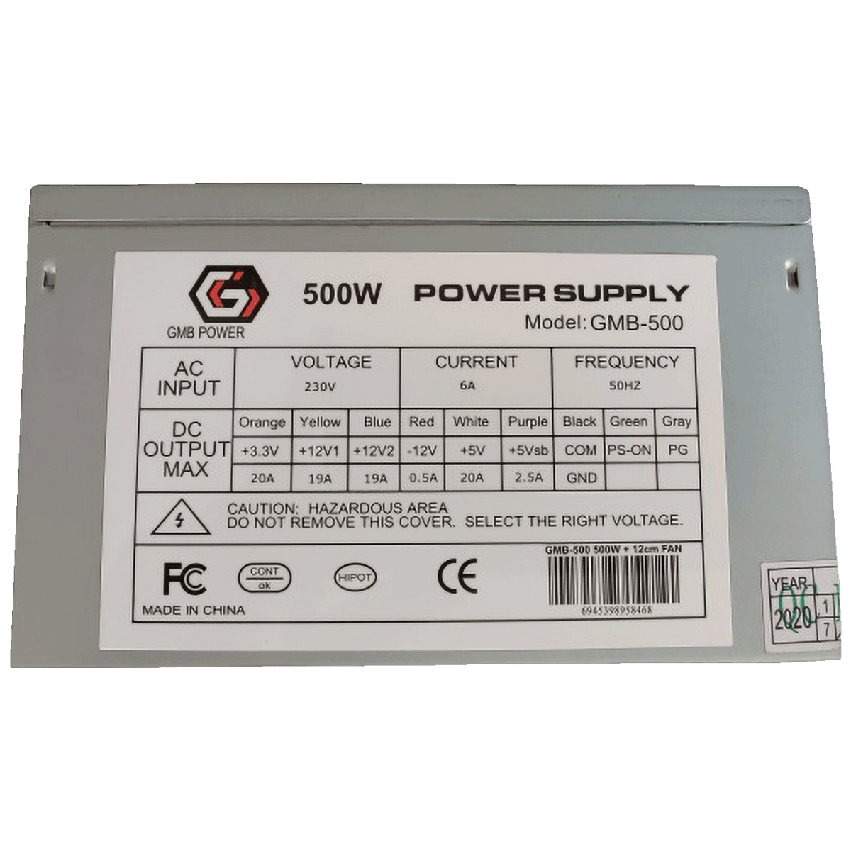 Gembird Napajanje za PC, 500W, bulk - GMB-500-12