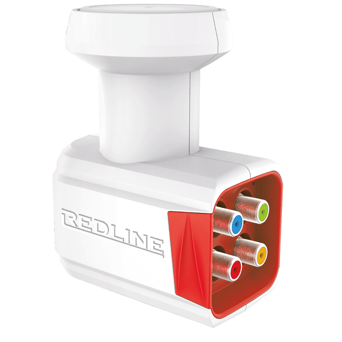 REDLINE LNB Quattro, šum 0,1 dB, DVB-S2 ( HD - UHD ) - WL-Q QUATTRO
