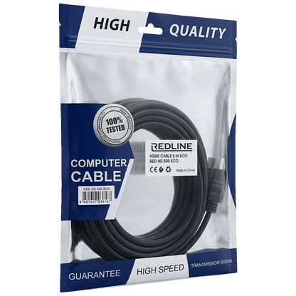 REDLINE HDMI kabel, 5 met. - HE-500 HDMI 5M