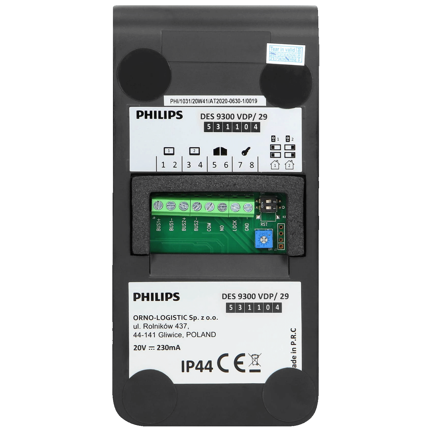Philips Video interfon 4.3", set, WelcomeEye Compact - WelcomeEye Compact 4.3"