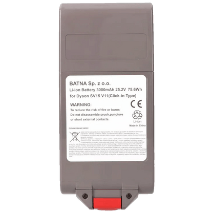 Extralink Baterija za Dyson V11 usisavač, 25.2V 3000mAh - DYSON V11 BATTERY 25.2V 3000mAh