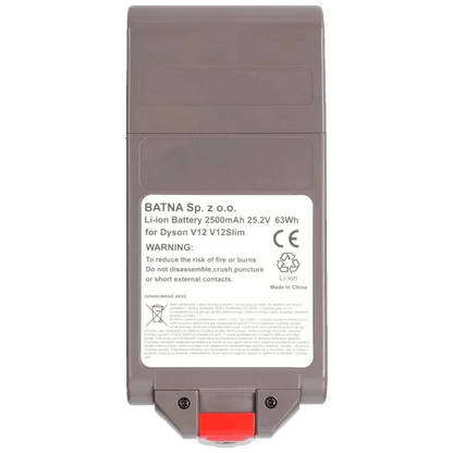 Extralink Baterija za Dyson V12 usisavač, 25.2V 2500mAh - DYSON Battery, V12 25.2V 2500mAh
