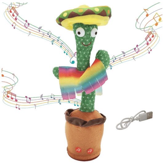 Extralink Igračka kaktus sa sombrerom koji pleše i ponavlja riječi - Dancing Cactus Toy w Sombrero