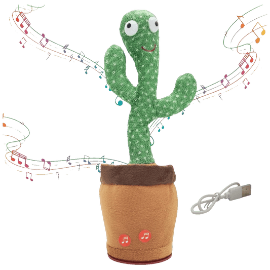 Extralink Igračka kaktus koji pleše i ponavlja riječi, LED efekti - Dancing Cactus Toy