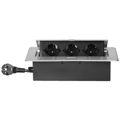 Orno Produžni kabel sa 3 x Schuko utičnice, ugradbena - OR-GM-9033(GS)/G
