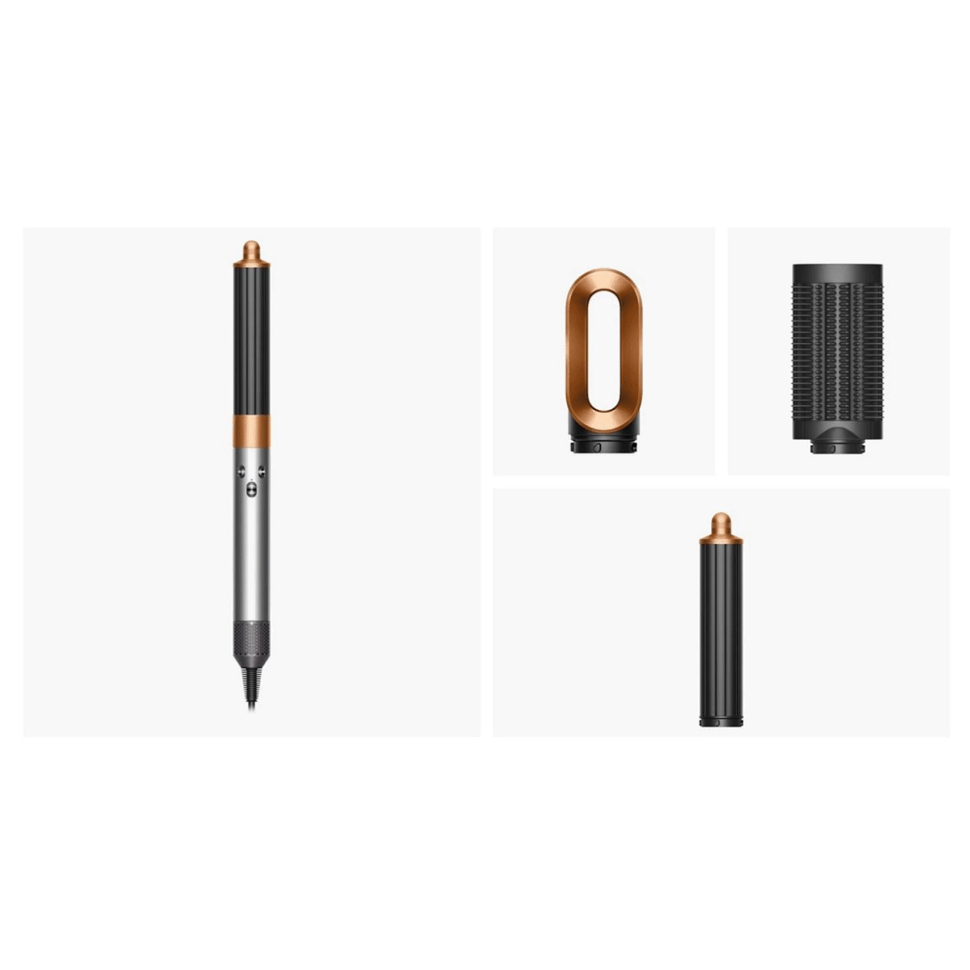 Dyson Uvijač za kosu, 1300 W, kovrče, valovi, ravnanje, sušenje - Airwrap Origin B. Nickel/B. Copper