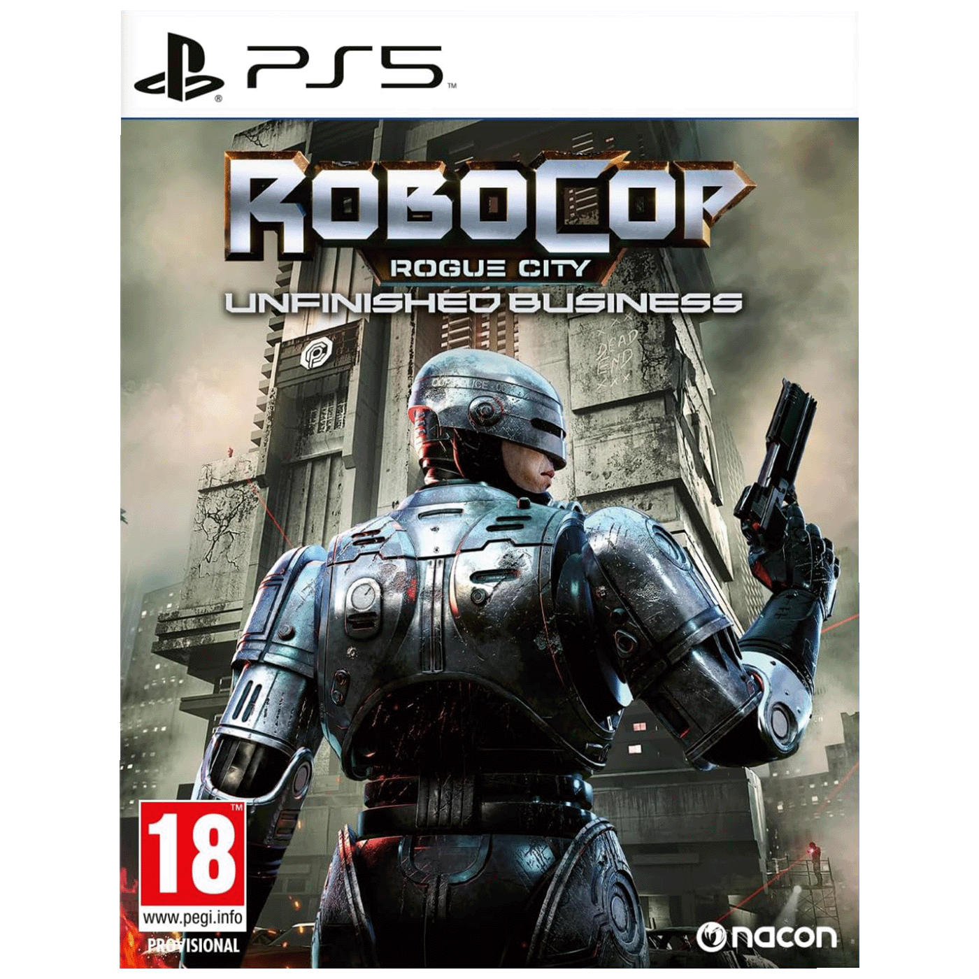 Nacon Igra PlayStaion 5: Robocop: Rogue City Unfinished Business - PS5 Robocop: Rogue City