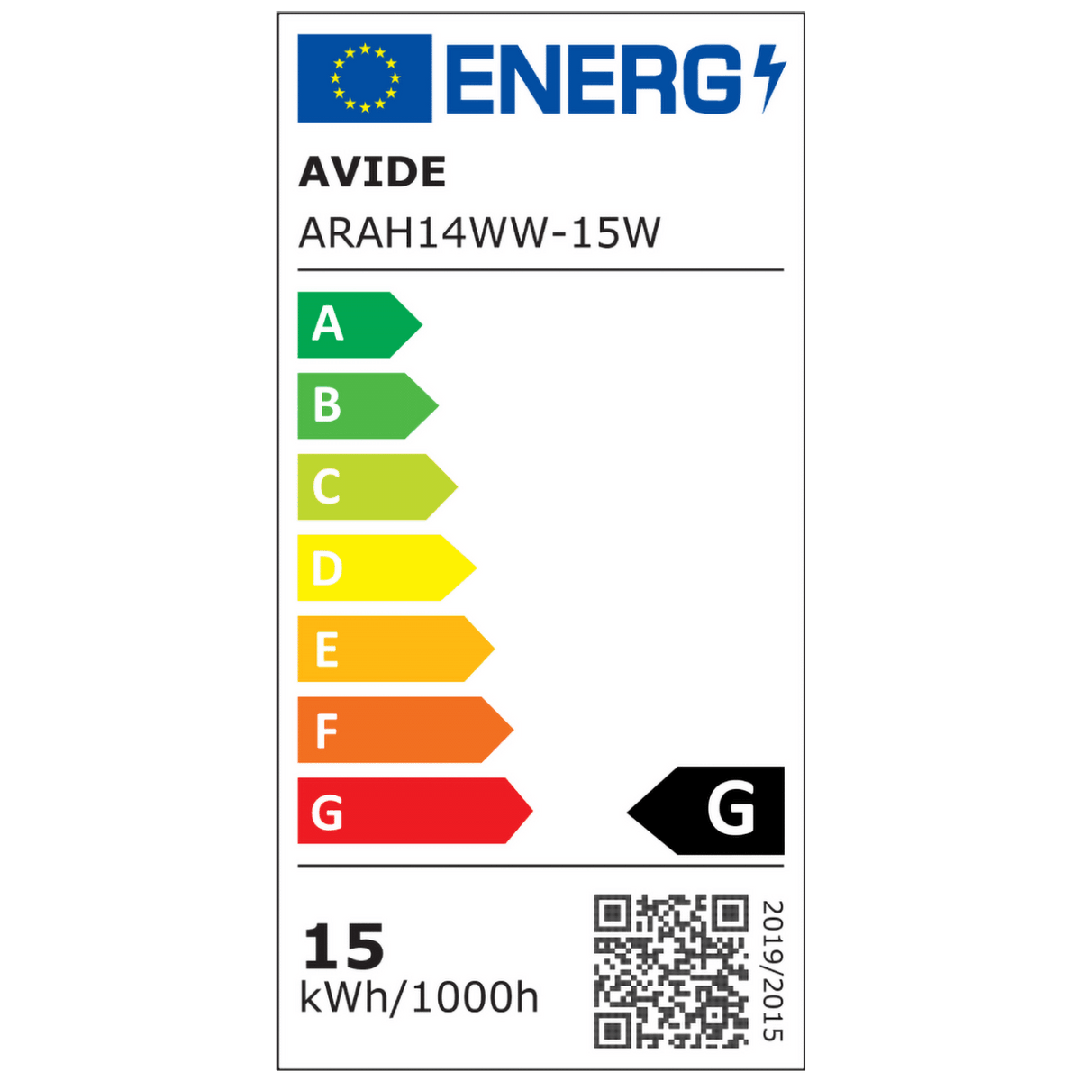 Avide Sijalica za pećnicu, 15W, E14, 3000K, 300 °C, IP20 - Oven 300 °C bulb 15W E14