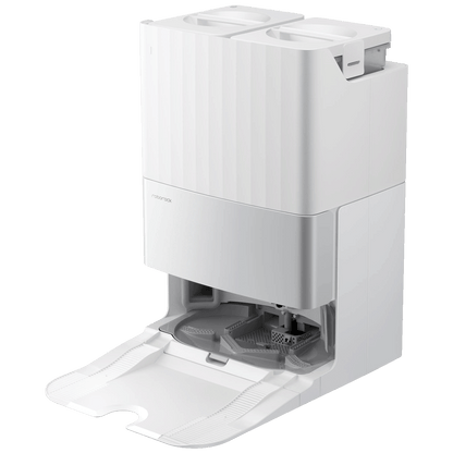 Roborock Robot usisavač sa stanicom za pražnjenje, 5200mAh, 18.500 Pa - Qrevo C Pro White