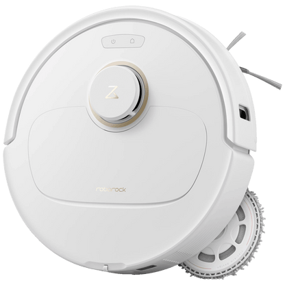 Roborock Robot usisavač sa stanicom za pražnjenje, 5200mAh, 18.500 Pa - Qrevo C Pro White