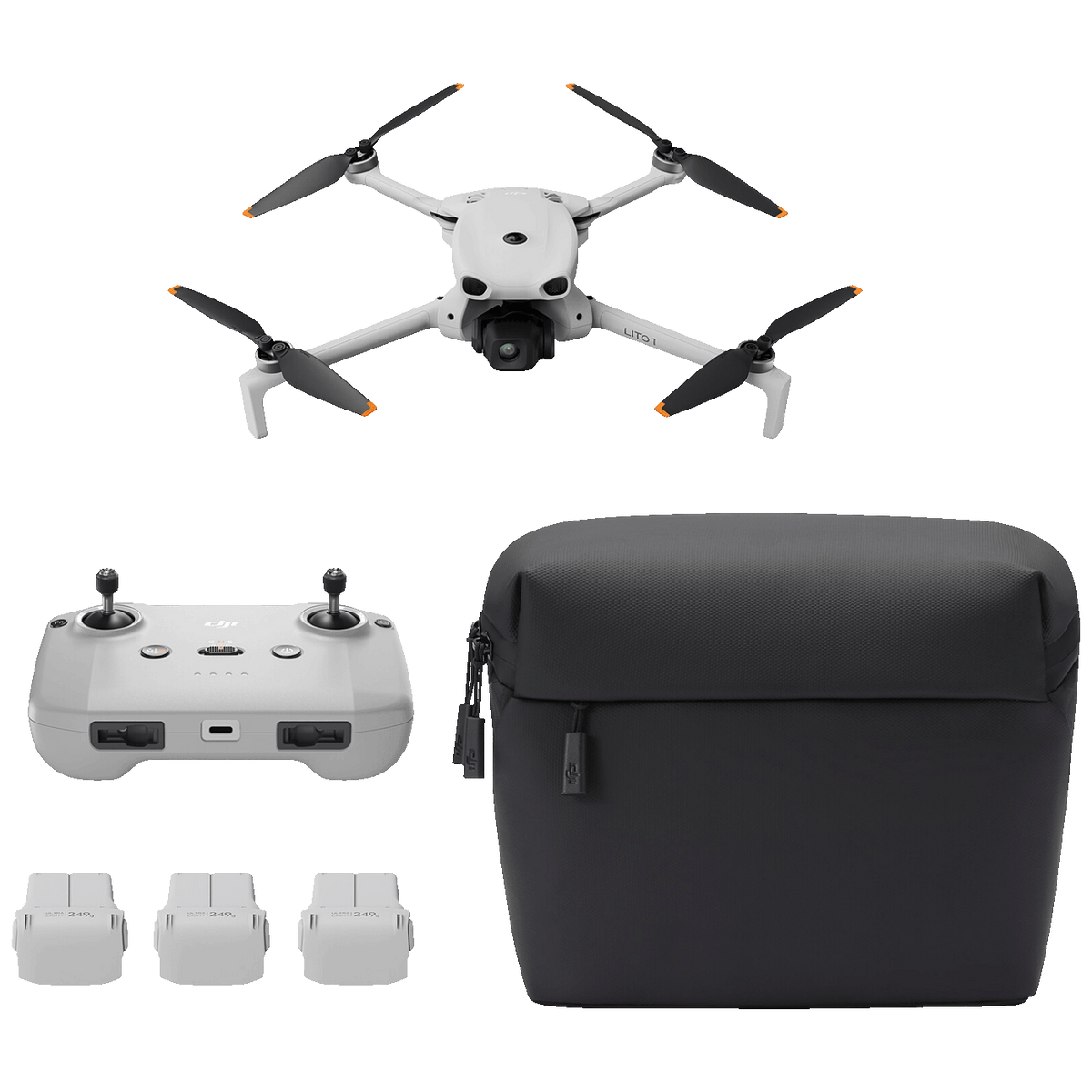 DJI Dron DJI Lito 1 Fly More Combo, set, 4K video, 48 Mpixel - Lito 1 FMC (DJI RC-N3)