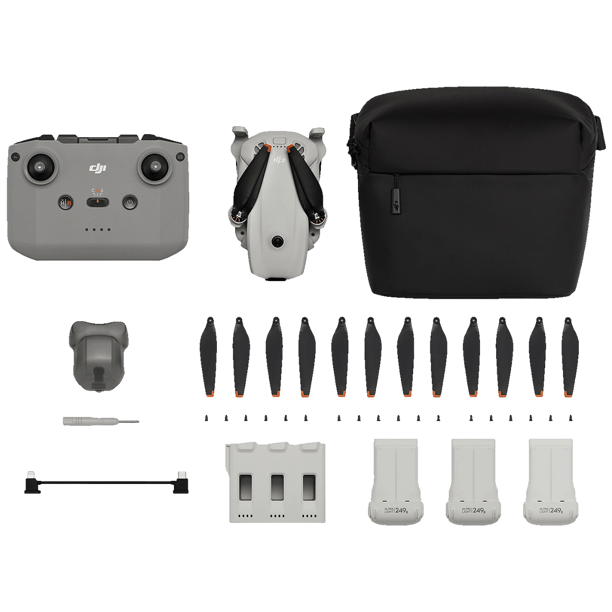 DJI Dron DJI Lito 1 Fly More Combo, set, 4K video, 48 Mpixel - Lito 1 FMC (DJI RC-N3)