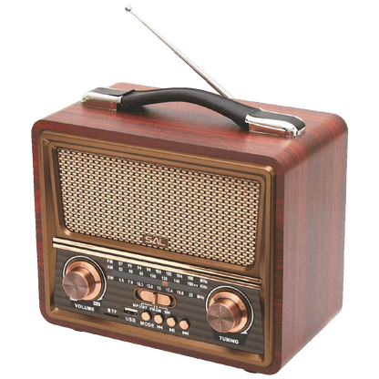 SAL Retro radio + BT bežični zvučnik, FM, MP3, USB/microSD - RRT22
