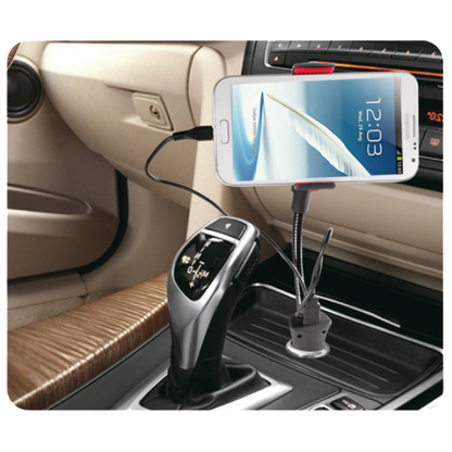 SAL Auto držač za mobilne uređaje sa punjačem - SA 038