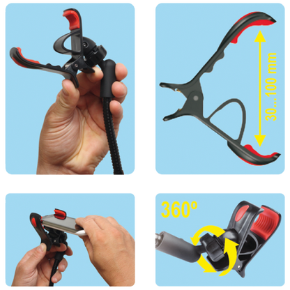 SAL Auto držač za mobilne uređaje sa punjačem - SA 038