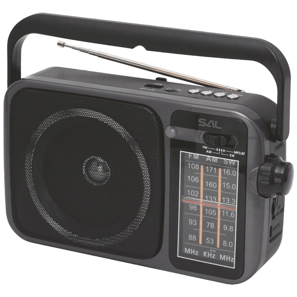 SAL Prijenosni radio prijemnik s multimedijalnim player-om - RPR10
