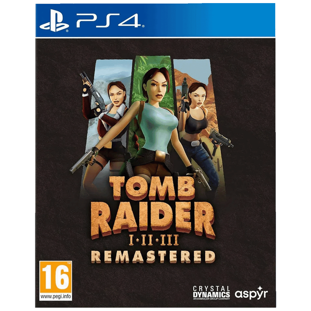Aspyr Igra PlayStation 4: Tomb Raider I-III Remastered - PS4 Tomb Raider I-III Remastered