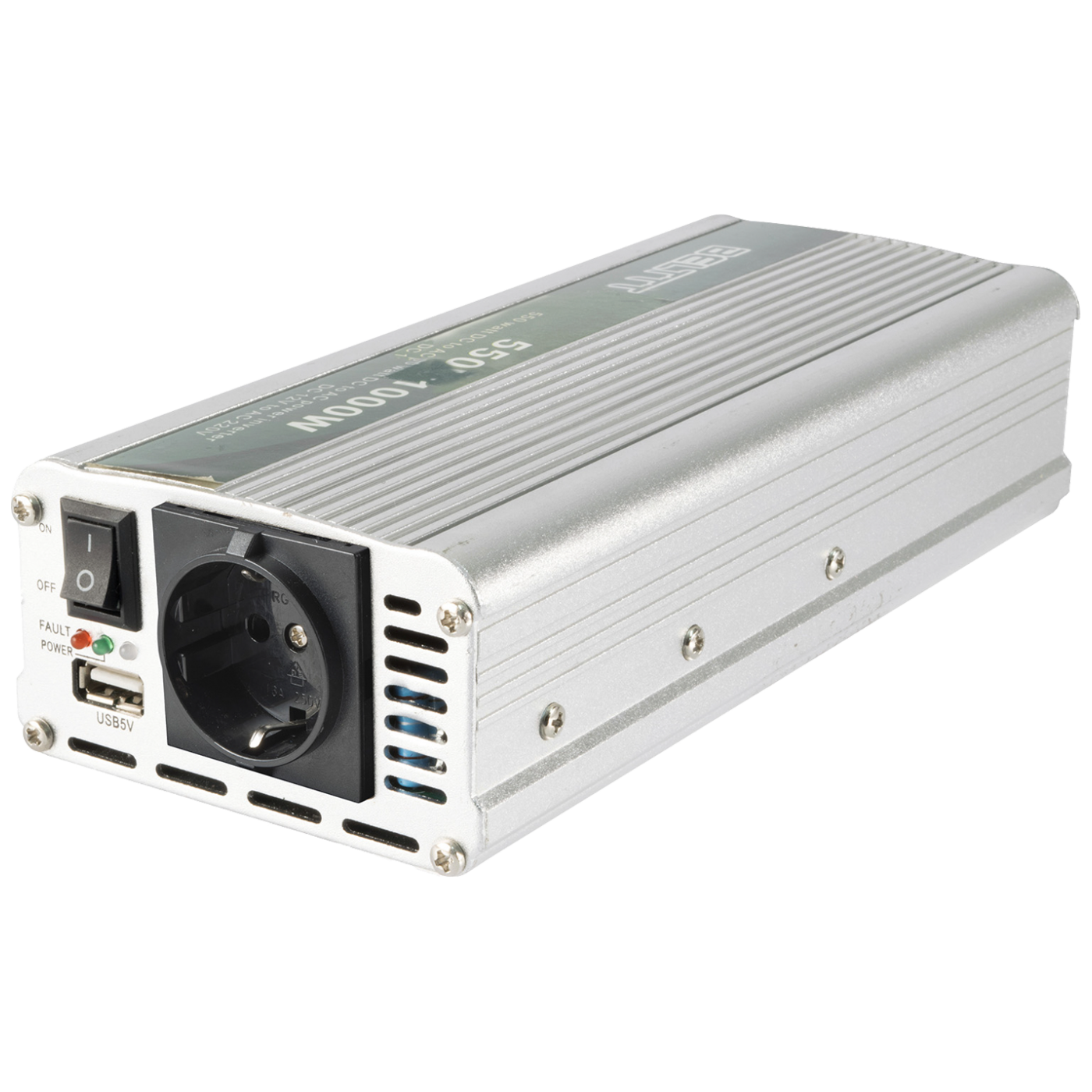 SAL Adapter 12V na 220V, snaga 1000/2000W, USB port - SAI 2000USB