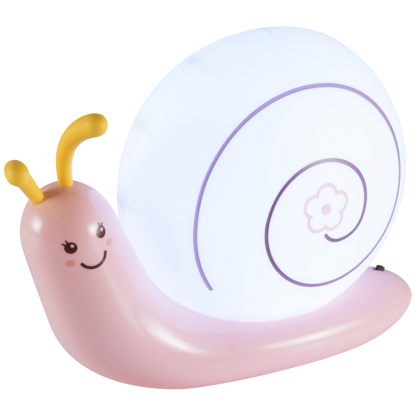 home Noćno svjetlo, LED, pužić, USB, pink - NLS 1/PI