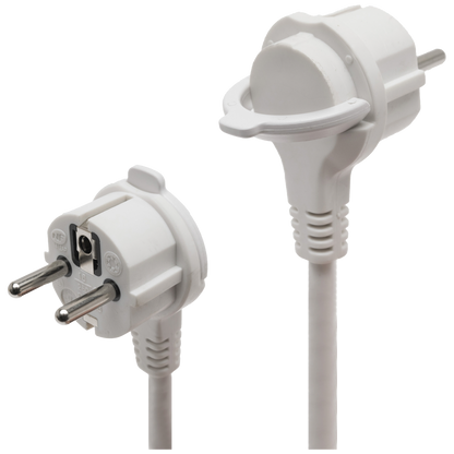 home Produžni kabl, 4 utičnice, 3 x 1,0mm², 1,5met, bijeli - NV 04TK/WH