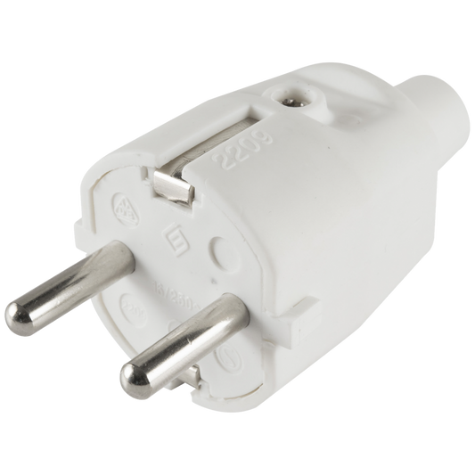 home Utikač strujni, schuko - NED1/WH