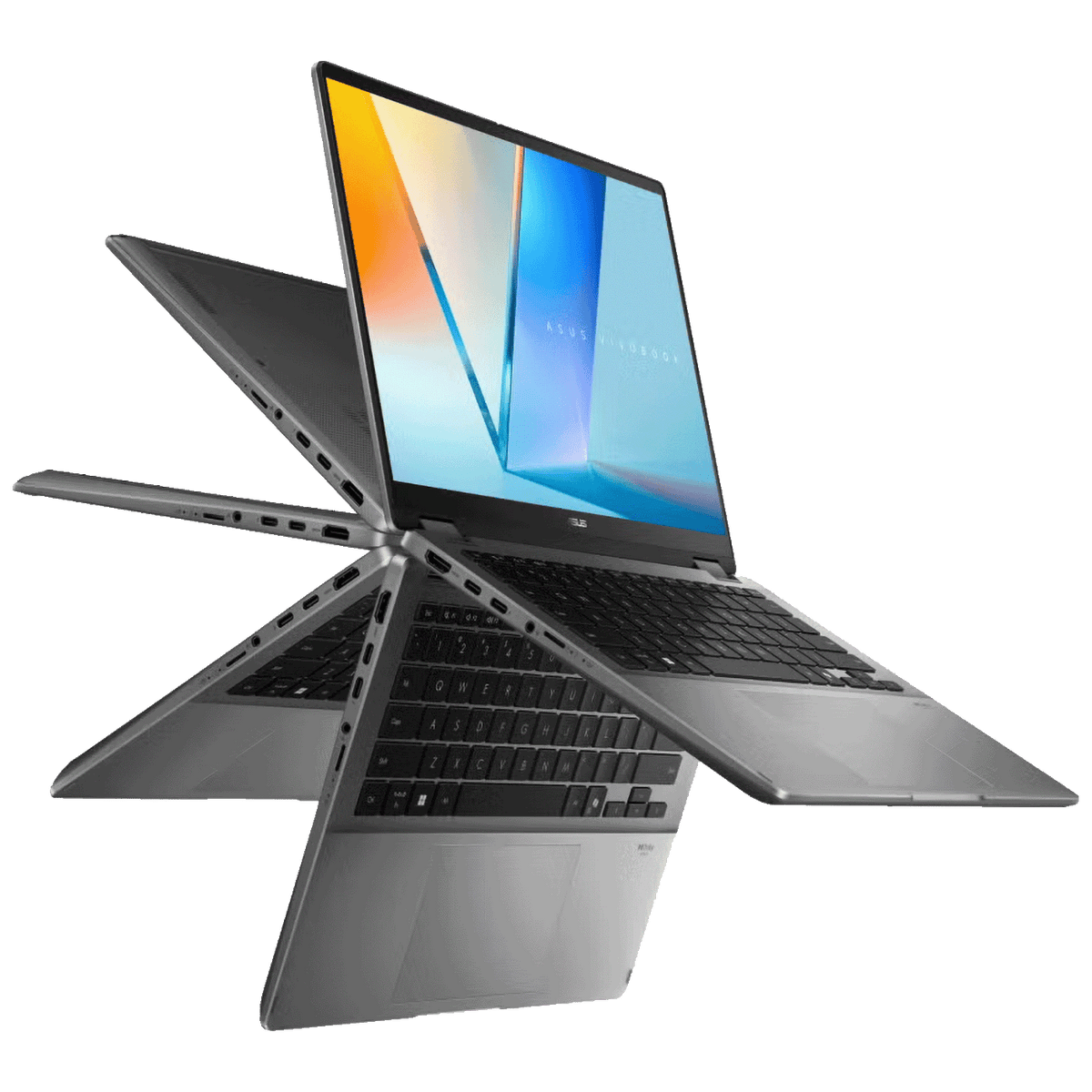 Asus Laptop 14" OLED, Intel Core Ultra 7 258V, 32GB, SSD 1 TB - Vivobook 14 Flip TP3407SA-SG155W