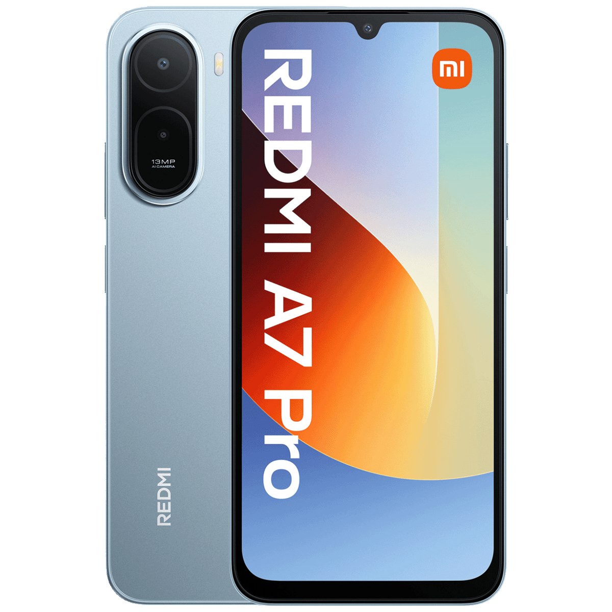 Xiaomi Smartphone 6.9", Octa Core 1.8GHz, RAM 4GB, 13Mpixel - Redmi A7 Pro 4GB/128GB Mist Blue